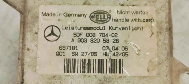 A0038205826 Módulo de control de luces de faros (ECU) comprar Girona