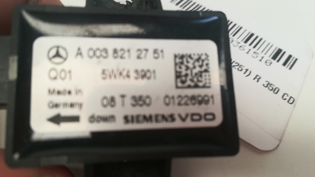 A0038212751 MERCEDES Sensor de airbag delantero comprar Madrid