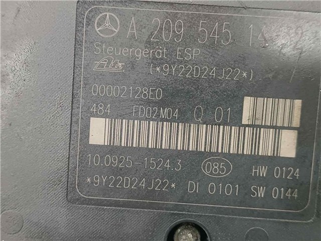 MERCEDES A0044316212 Módulo hidráulico de ABS  comprar en Ponferrada