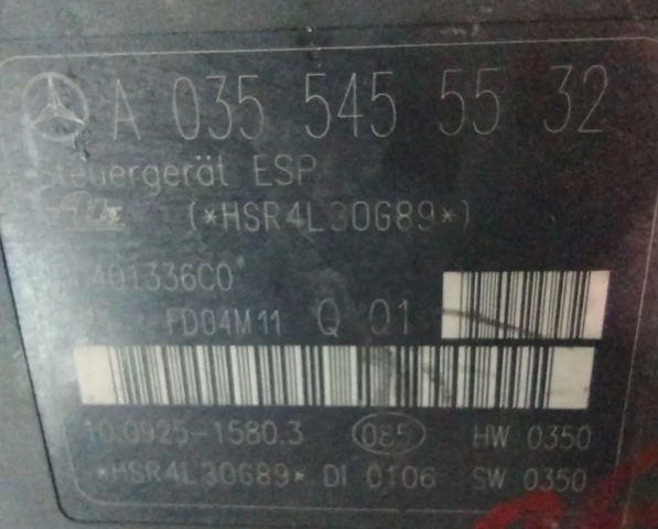 A0044316212 Módulo hidráulico de ABS  comprar en Reus