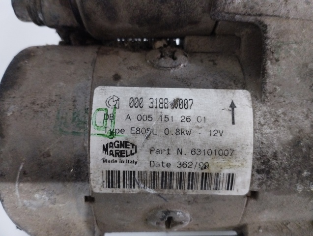 MERCEDES A0051512601 Motor de arranque  en stock Terrassa