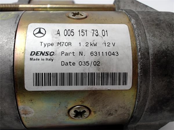 A0051513401 Motor de arranque comprar Almería