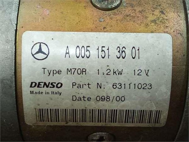 A0051513601 Motor de arranque  disponible Málaga