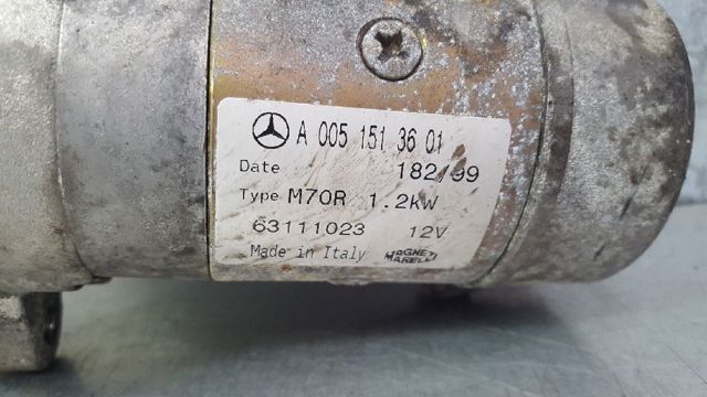 A0051513601 Motor de arranque  comprar en Zaragoza