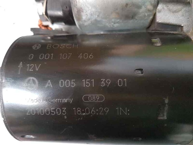 MERCEDES A0051513901 Motor de arranque  en stock Terrassa