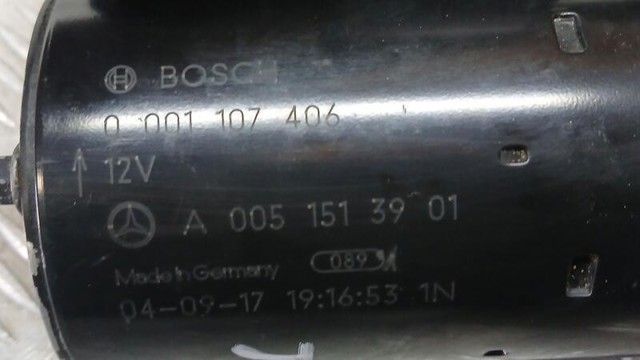 A0051513901 MERCEDES Motor de arranque comprar Bilbao