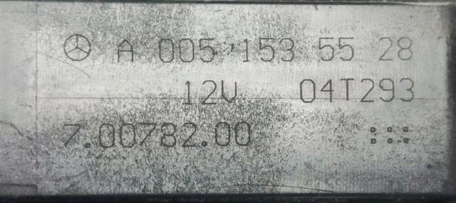 A0051535528 MERCEDES Válvula solenoide de control de presión de sobrealimentación  comprar en Lleida