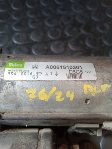 MERCEDES A0061510301 Motor de arranque  disponible Valladolid