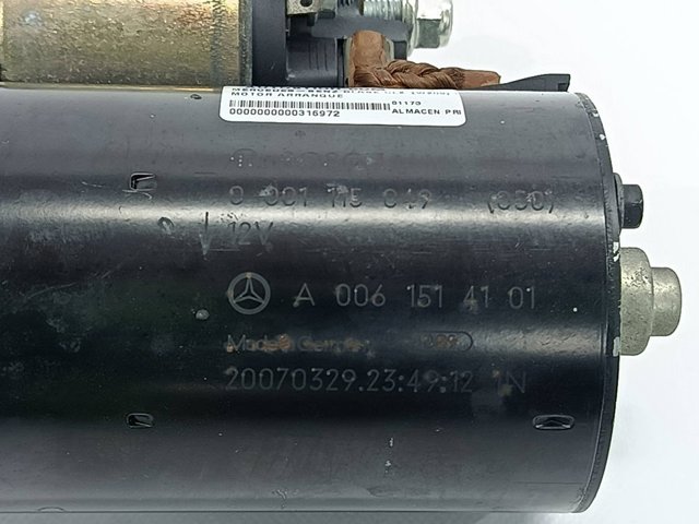 MERCEDES A0061514101 Motor de arranque comprar Tarragona
