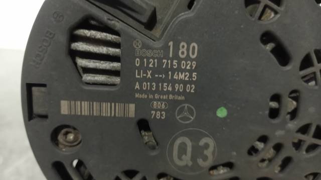 MERCEDES A0131549002 Alternador  en stock Salamanca