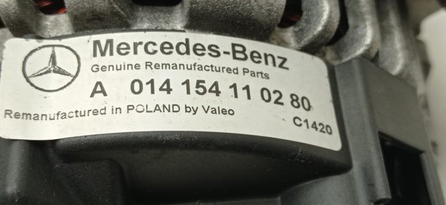 A0141541102 MERCEDES Alternador  disponible Alicante