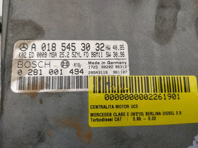 A0185453032 Mercedes