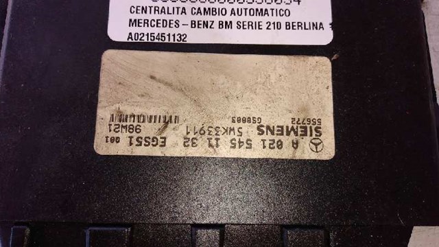 A0215451132 MERCEDES Módulo de control electrónico de la transmisión automática  comprar en Jaén