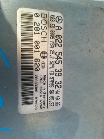 A0225453932 Unidad de control del motor (ECU)  comprar en Pontevedra