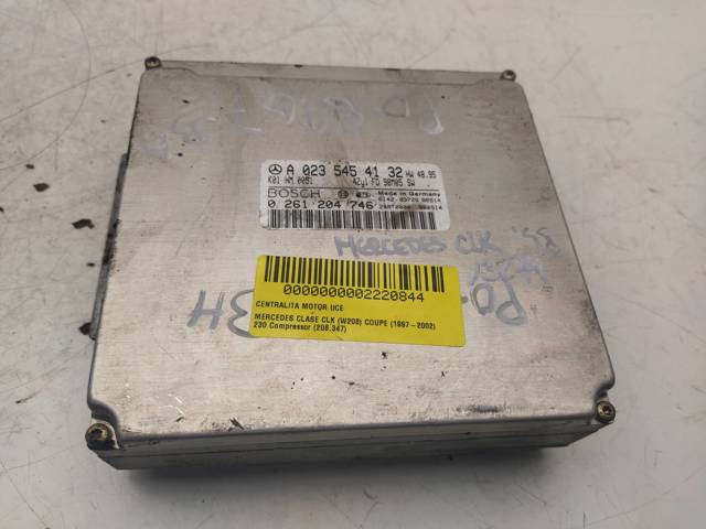 Centralina Del Motor / Modulo De control Del Motor (ecu) A0235454132 Mercedes