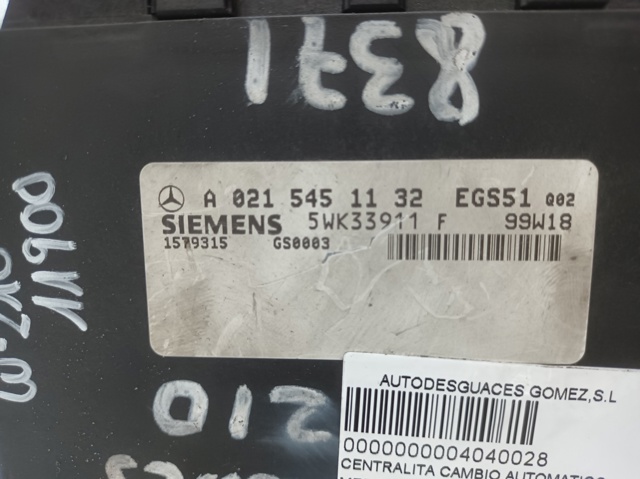 A0245451132 Mercedes