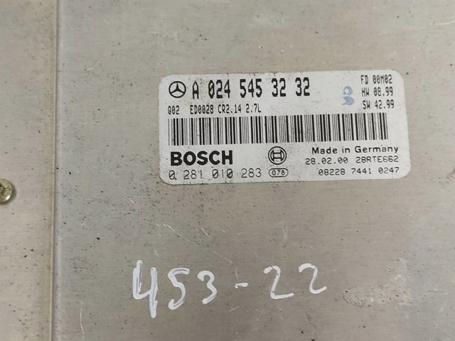A0245453232 Mercedes