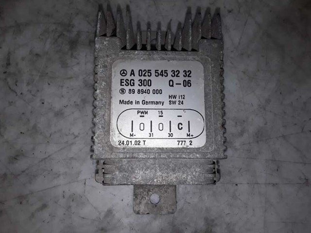 A0255453232 Regulador de velocidad del ventilador de refrigeración (unidad de control) comprar Almería