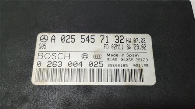 MERCEDES A0255457132 Módulo de control del asistente de aparcamiento  en stock Valencia