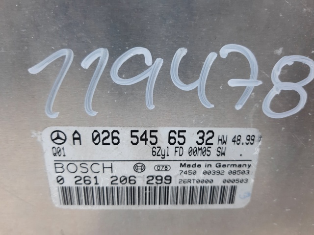 A0265456532 Mercedes