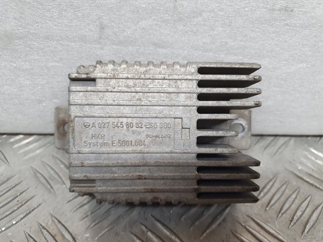 A0275458032 MERCEDES Regulador de velocidad del ventilador de refrigeración (unidad de control)  comprar en Oviedo