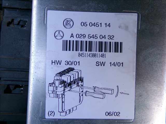 A0295450432 Mercedes