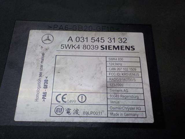 A0295458532 Mercedes