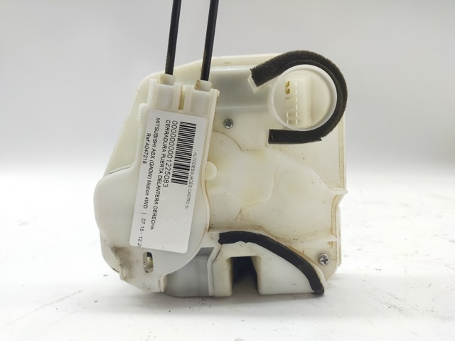 A047218 MITSUBISHI Cerradura de puerta delantera derecha  disponible Alicante