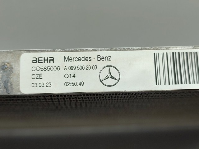 A0995002003 MERCEDES Radiador adicional de refrigeración del motor  en stock Córdoba