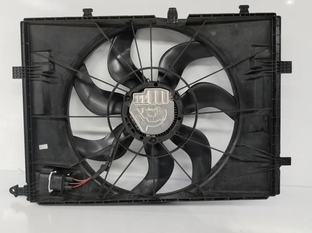 Difusor de radiador, ventilador de refrigeración, condensador del aire acondicionado, completo con motor y rodete A0999061800 Mercedes