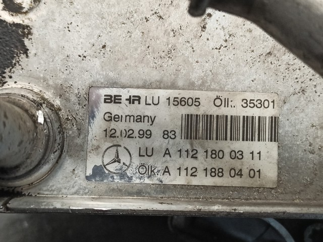 A1121880401 MERCEDES Radiador de aceite  comprar en Lleida