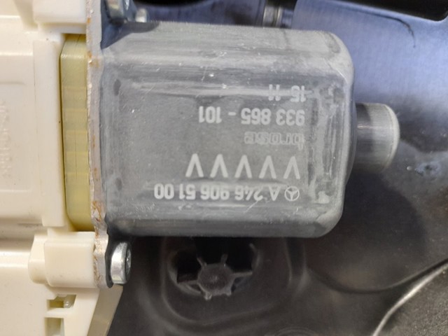 A12376600229051 MERCEDES Mecanismo de elevalunas de la puerta trasera izquierda  disponible Vigo