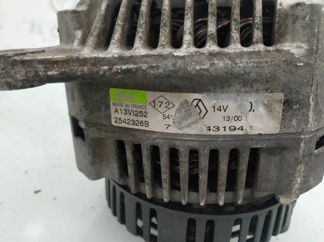 RENAULT A13VI252 Alternador  en stock Valencia