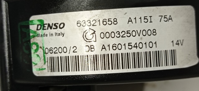 A1601540101 MERCEDES Alternador comprar Alcalá