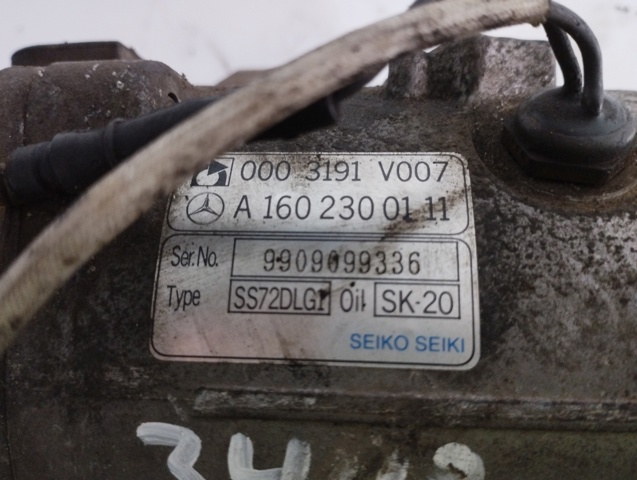 MERCEDES A1602300111 Compresor de aire acondicionado  en stock Salamanca