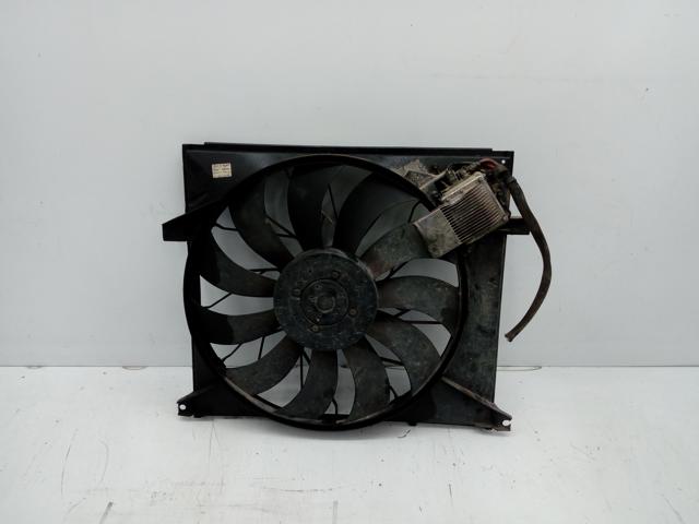 Difusor de radiador, ventilador de refrigeración, condensador del aire acondicionado, completo con motor y rodete A1635000093 Mercedes