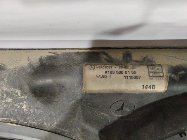 Ventilador de refrigeración A1635000155 MERCEDES