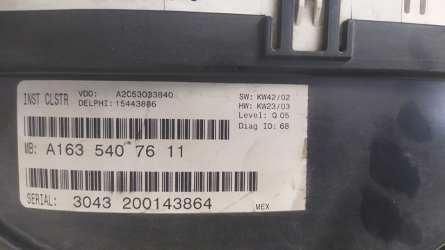 A1635407611 Mercedes