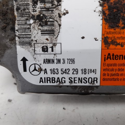 A1635422918 MERCEDES Módulo de control de airbag  en stock Gandía