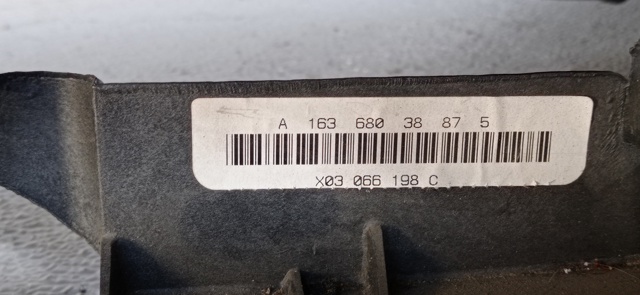 A1635422918 Módulo de control de airbag  en stock Sabadell