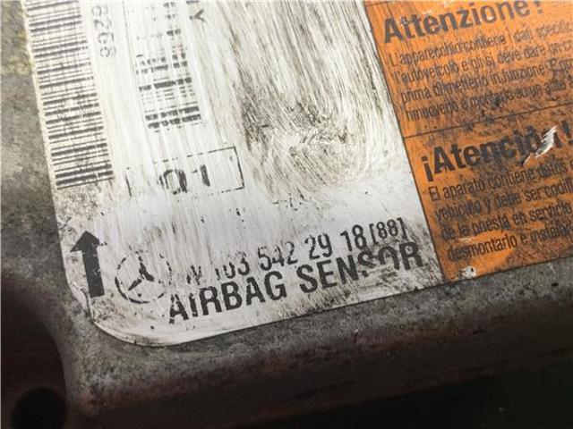 A1635422918 MERCEDES Módulo de control de airbag  en stock Gandía