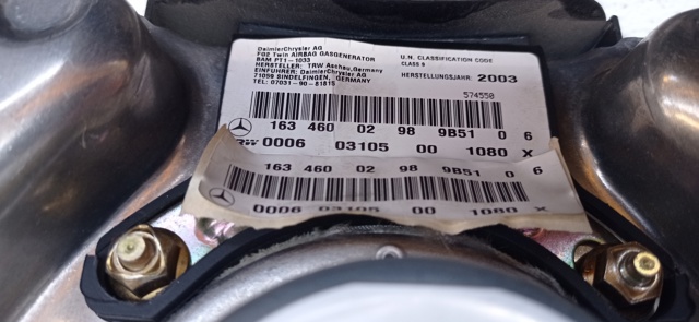 A1635422918 MERCEDES Módulo de control de airbag  comprar en Jaén