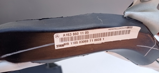 A1635422918 MERCEDES Módulo de control de airbag  comprar en Oviedo