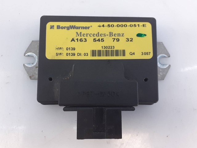 Modulo electronico para mercedes-benz clase m ml 350 (163.157) 112970 A1635457932