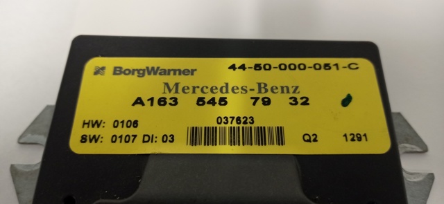 MERCEDES A1635457932 Módulo de control de la caja de transferencia comprar Barcelona