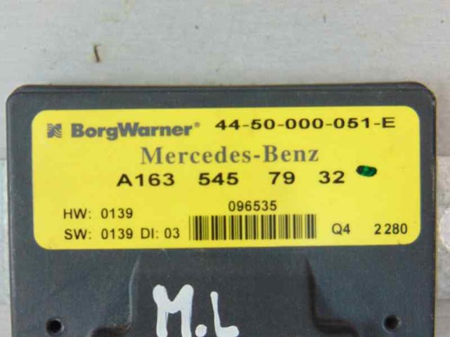 MERCEDES A1635457932 Módulo de control de la caja de transferencia  comprar en Ponferrada