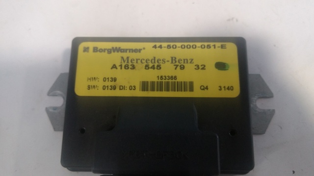 A1635457932 MERCEDES Módulo de control de la caja de transferencia  en stock Huelva