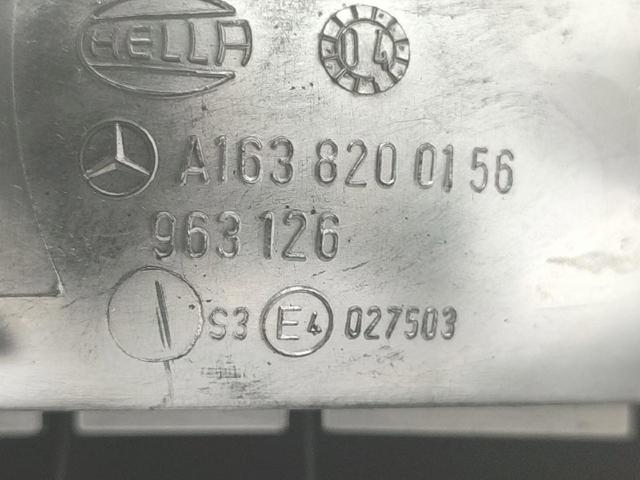 A1638200156 MERCEDES Luz de freno trasera adicional  comprar en Lleida
