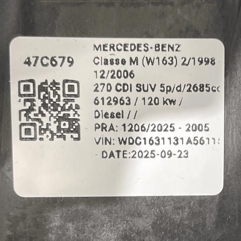 A1638203861 MERCEDES Faro derecho comprar Bilbao