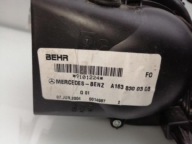 A1638300308 MERCEDES Carcasa del ventilador del calefactor, conjunto  disponible Vigo